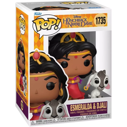 Funko Pop! Esmeralda & Djali #1735 Disney The Hunchback of Notre Dame Box