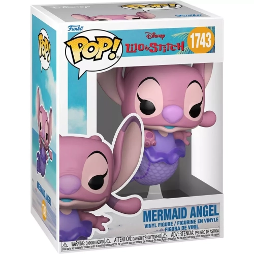 Funko Pop! Mermaid Angel #1743 Disney Lilo & Stitch Box