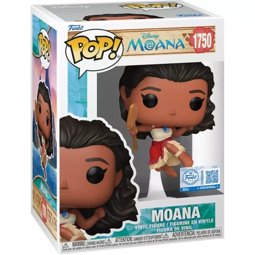 Funko Pop! Moana #1750 Leaping Disney Moana Vinyl Figure Box