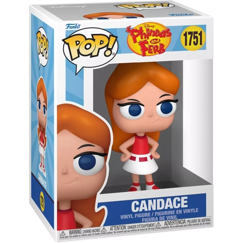 Funko Pop! Candace #1751 Disney Phineas and Ferb Vinyl Figure Box