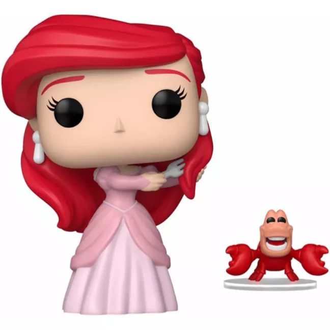 strapless open back dress Banpresto Ariel Pink Dress Style Ver. A Q Posket Stories Disney Charac main image 1