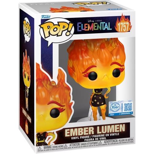Funko Pop! Ember Lumen #1757 Disney Pixar Elemental Box