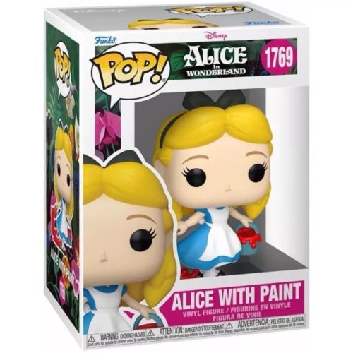 Funko Pop! Alice with Paint #1769 Disney Alice in Wonderland Box