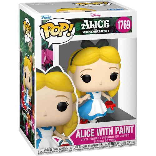 Funko Pop! Alice with Paint #1769 Disney Alice in Wonderland Box