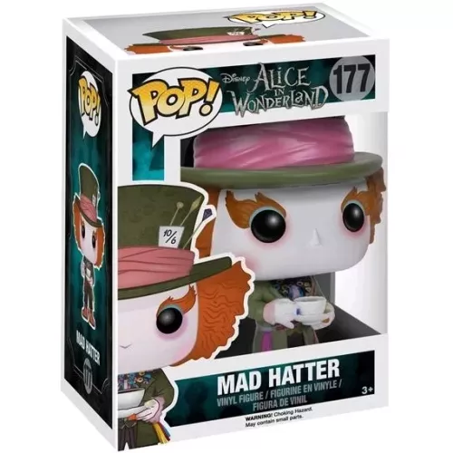 Funko Pop! Mad Hatter #177 Disney Alice in Wonderland Box