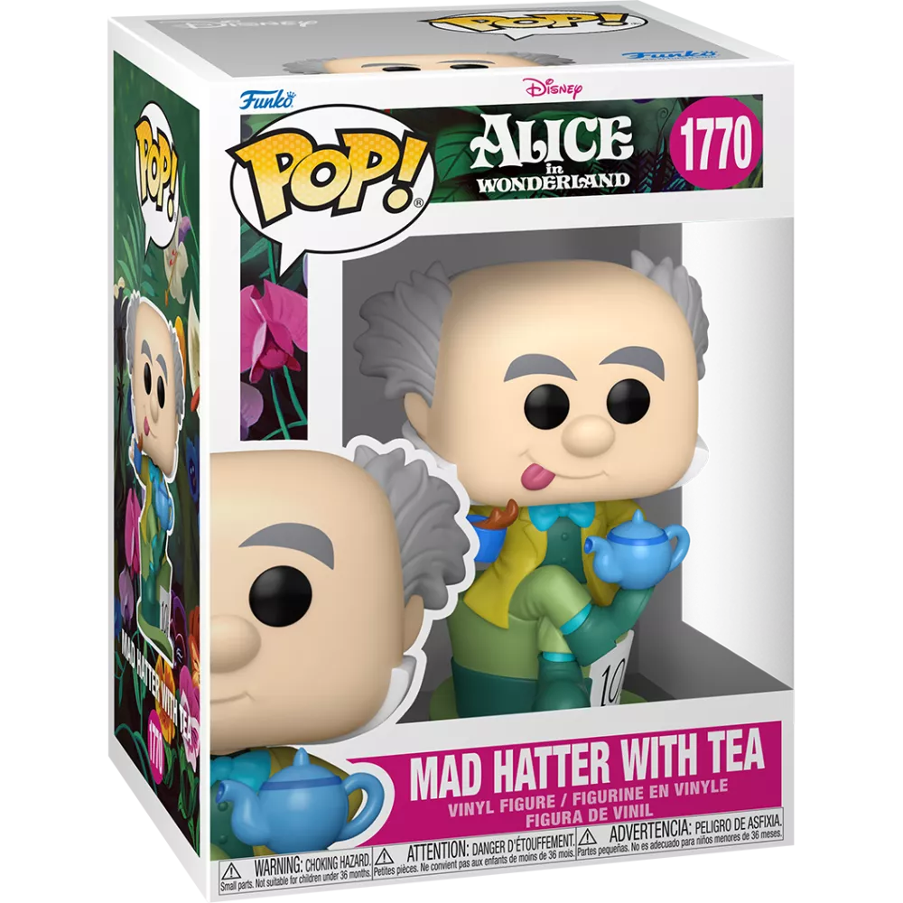 Mad Hatter with Tea Box