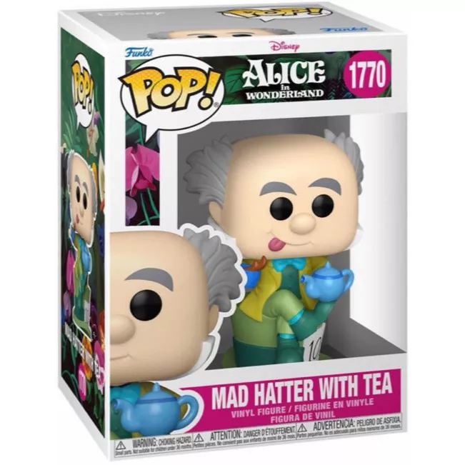 Mad Hatter with Tea Box