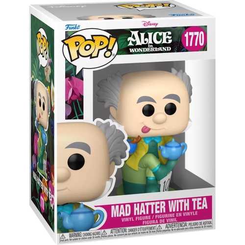 Funko Pop! Mad Hatter with Tea #1770 Disney Alice in Wonderland Box