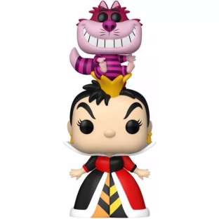 Queen of Hearts with Cheshire Cat