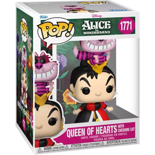 Funko Pop! Queen of Hearts with Cheshire Cat #1771 Box