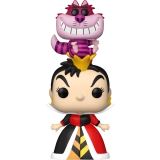 Queen of Hearts with Cheshire Cat image