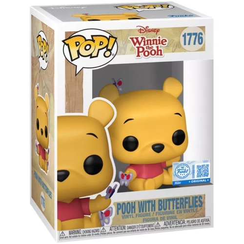 Funko Pop! Pooh with Butterflies #1776 Whittled Disney Winnie the Pooh Box