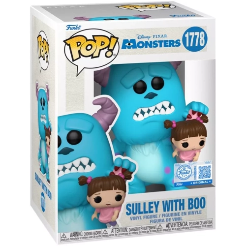 Funko Pop! Sulley with Boo #1778 Disney Pixar Monsters Box