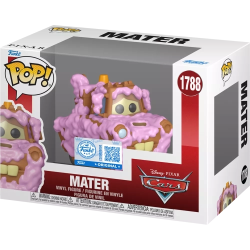 Funko Pop! Mater #1788 Bubbles Disney Pixar Cars Vinyl Figure Box