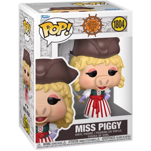 Funko Pop! Miss Piggy #1804 Muppet Treasure Island 30 Box