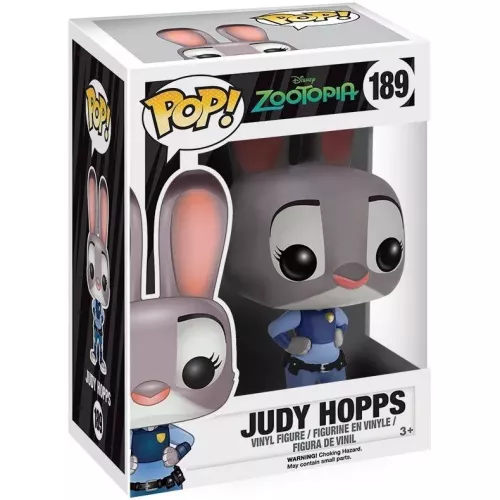 Funko Pop! Judy Hopps #189 Disney Zootopia Vinyl Figure Box