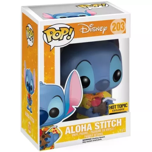 Funko Pop! Aloha Stitch #203 Disney Vinyl Figure Box