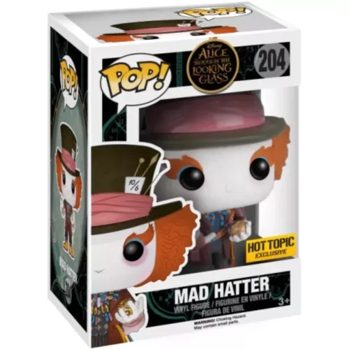 Funko Pop! Mad Hatter #204 Disney Alice Through the Looking Glass Box