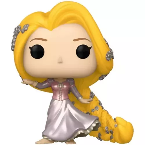Funko Pop! Rapunzel #223 with Pin Metallic Gold Disney Princess