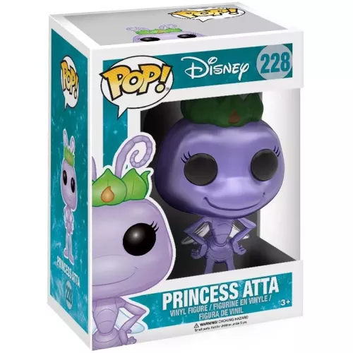 Funko Pop! Princess Atta #228 Disney Vinyl Figure Box