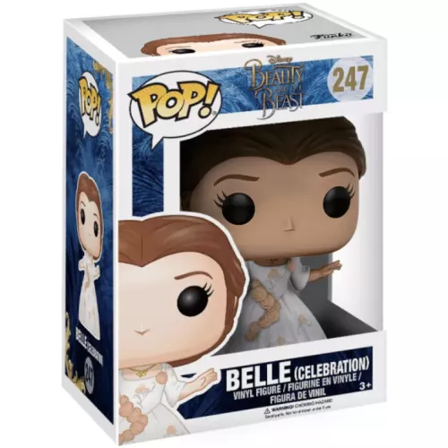 Funko Pop! Belle (Celebration) #247 Disney Beauty and the Beast Box