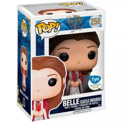Funko Pop! Belle (Castle Grounds) #250 Disney Beauty and the Beast Box