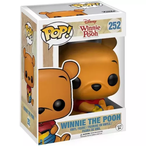 Funko Pop! Winnie the Pooh #252 Sitting Disney Winnie the Pooh Box