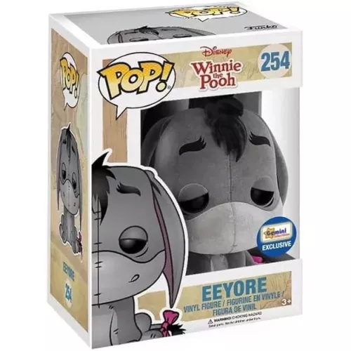 Funko Pop! Eeyore #254 Flocked Disney Winnie the Pooh Box