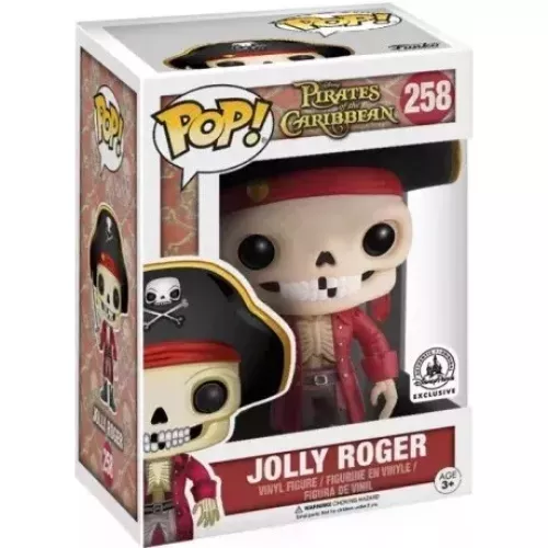 Funko Pop! Jolly Roger #258 Disney Pirates of the Caribbean Box