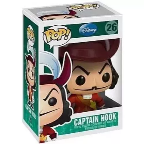 Funko Pop! Captain Hook #26 Disney Vinyl Figure Box