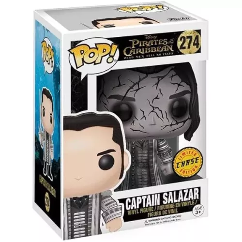 Funko Pop! Captain Salazar #274 Undead Chase Disney Pirates of the Caribbean Dead Men Tell No Tales Box