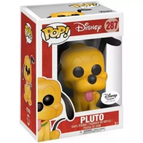 Funko Pop! Pluto #287 Disney Vinyl Figure Box