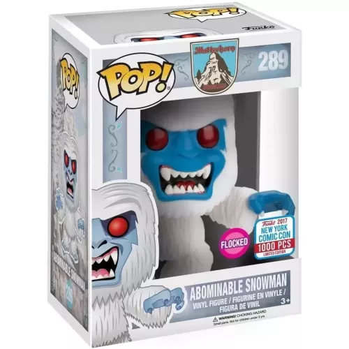 Funko Pop! Abominable Snowman #289 Flocked Matterhord Bobsleds Box