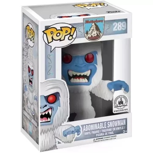 Funko Pop! Abominable Snowman #289 Matterhord Bobsleds Box
