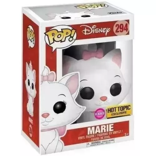 Funko Pop! Marie #294 Flocked Disney Vinyl Figure Box