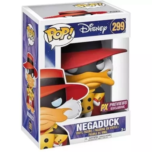 Funko Pop! Negaduck #299 Disney Vinyl Figure Box