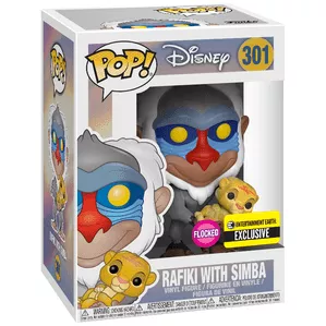 Rafiki with Simba Box