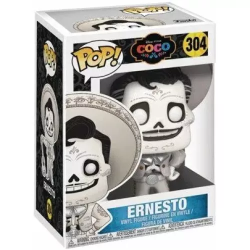 Funko Pop! Ernesto #304 Disney Pixar Coco Vinyl Figure Box