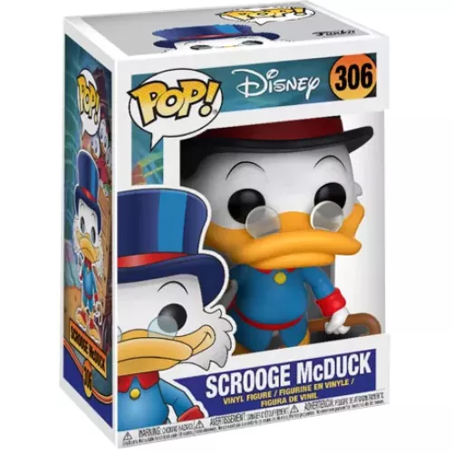 Funko Pop! Scrooge McDuck #306 Disney Vinyl Figure Box