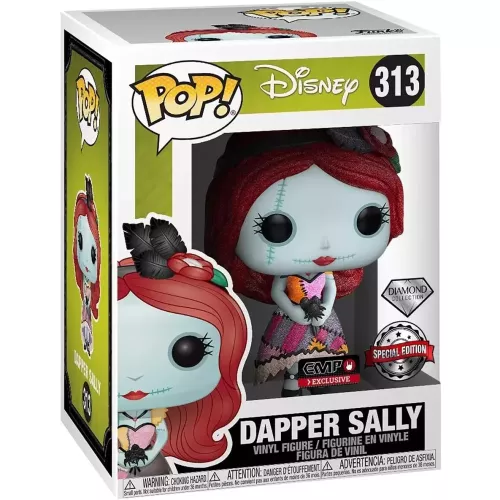 Funko Pop! Dapper Sally #313 Diamond Collection Disney Box