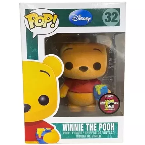 Funko Pop! Winnie the Pooh #32 Flocked Disney Vinyl Figure Box