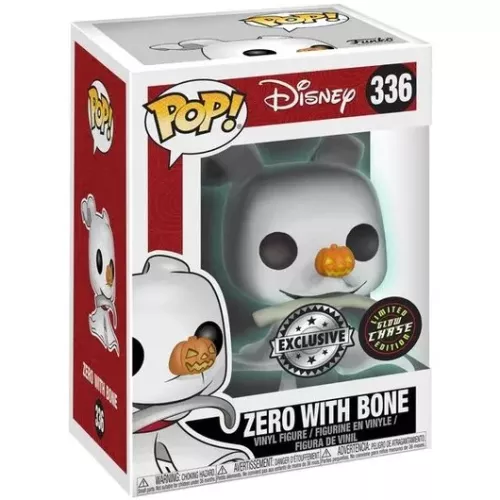 Funko Pop! Zero with Bone #336 Glowing Eyes Chase Glows in the Dark Box