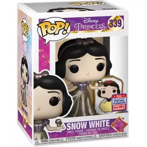 Funko Pop! Snow White #339 with Bird with Pin Gold Box