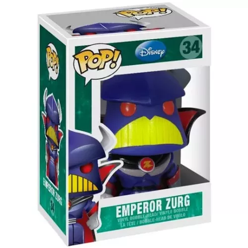 Funko Pop! Emperor Zurg #34 Bobble-Head Disney Vinyl Figure Box