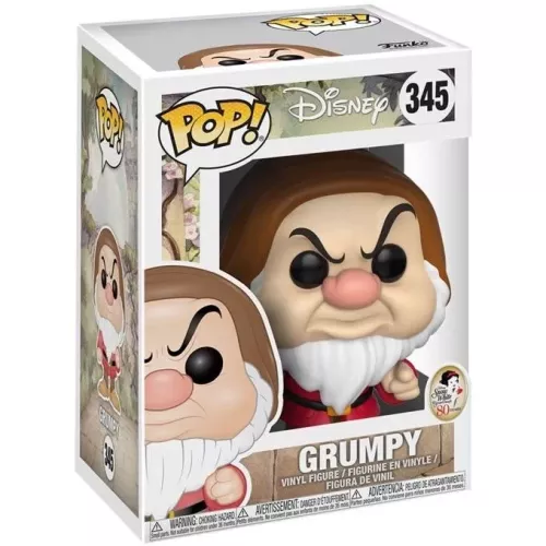 Funko Pop! Grumpy #345 Disney Vinyl Figure Box