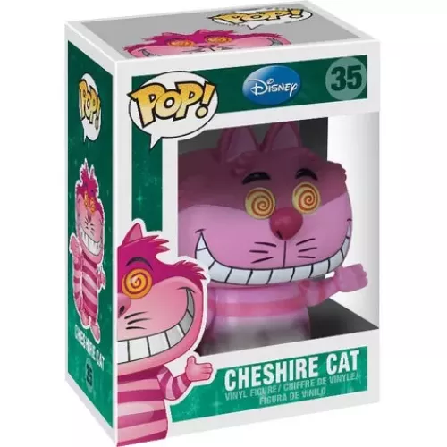 Funko Pop! Cheshire Cat #35 Fading Disney Vinyl Figure Box