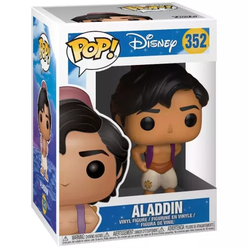 Funko Pop! Aladdin #352 Disney Vinyl Figure Box