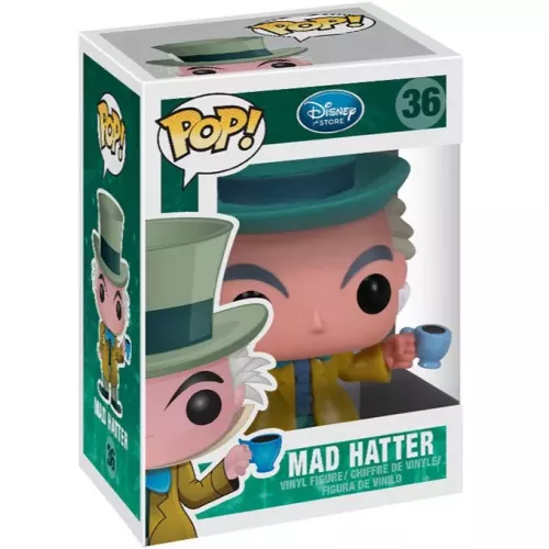 Funko Pop! Mad Hatter #36 Disney Store Vinyl Figure Box