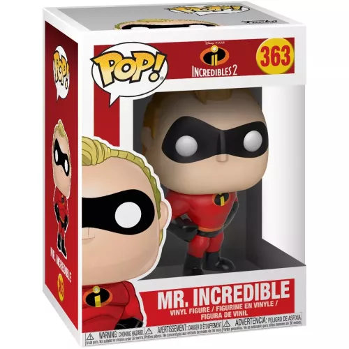 Funko Pop! Mr. Incredible #363 Disney Pixar Incredibles 2 Box