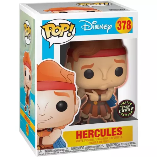 Funko Pop! Hercules #378 Chase Glows in the Dark Disney Box